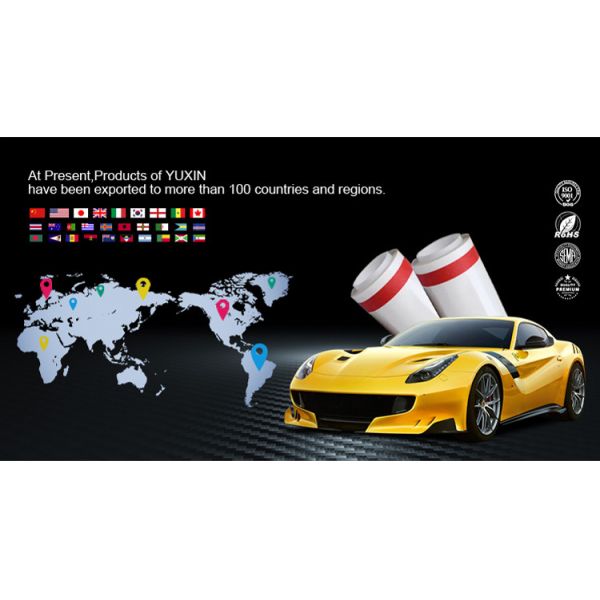 7.5 mil Hydrophobic TPU Paint Protection Film Clear Non-Yellowing PPF Paint Protection Film