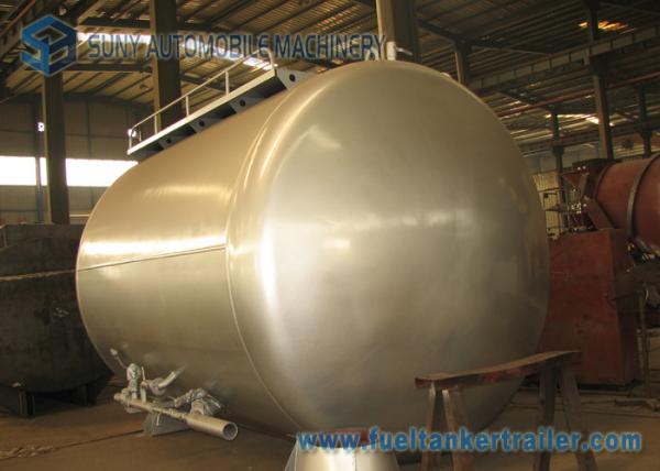 Cheap Q345 Carbon Steel Storage Dry Bulk Tanker Semi Trailer Tanker 15m3 for sale