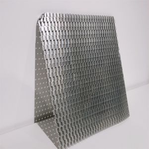 Aluminum Radiator Cooling Louvered Fins Heat Exchanger Spare Part