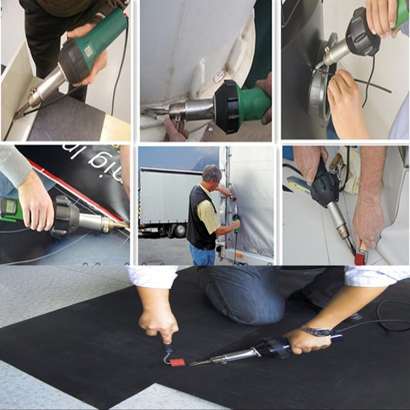 Professional Hot Air Soldering Gun Geomembrane Welding Machine for PVC and HDPE Liners