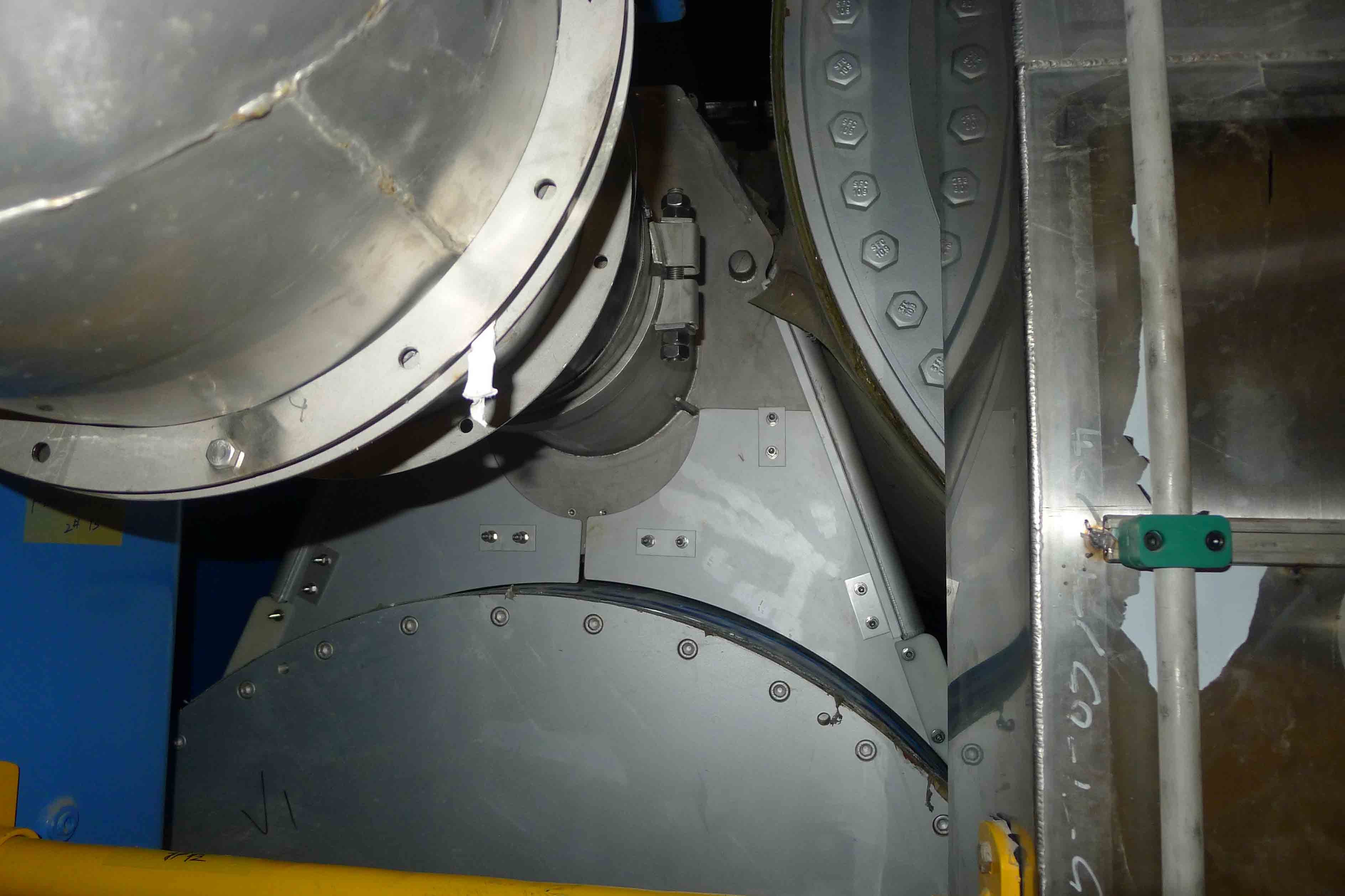 Stainless Steel Paper Stabilizing Bellows With exhaust pressure between 3000-4000Pa