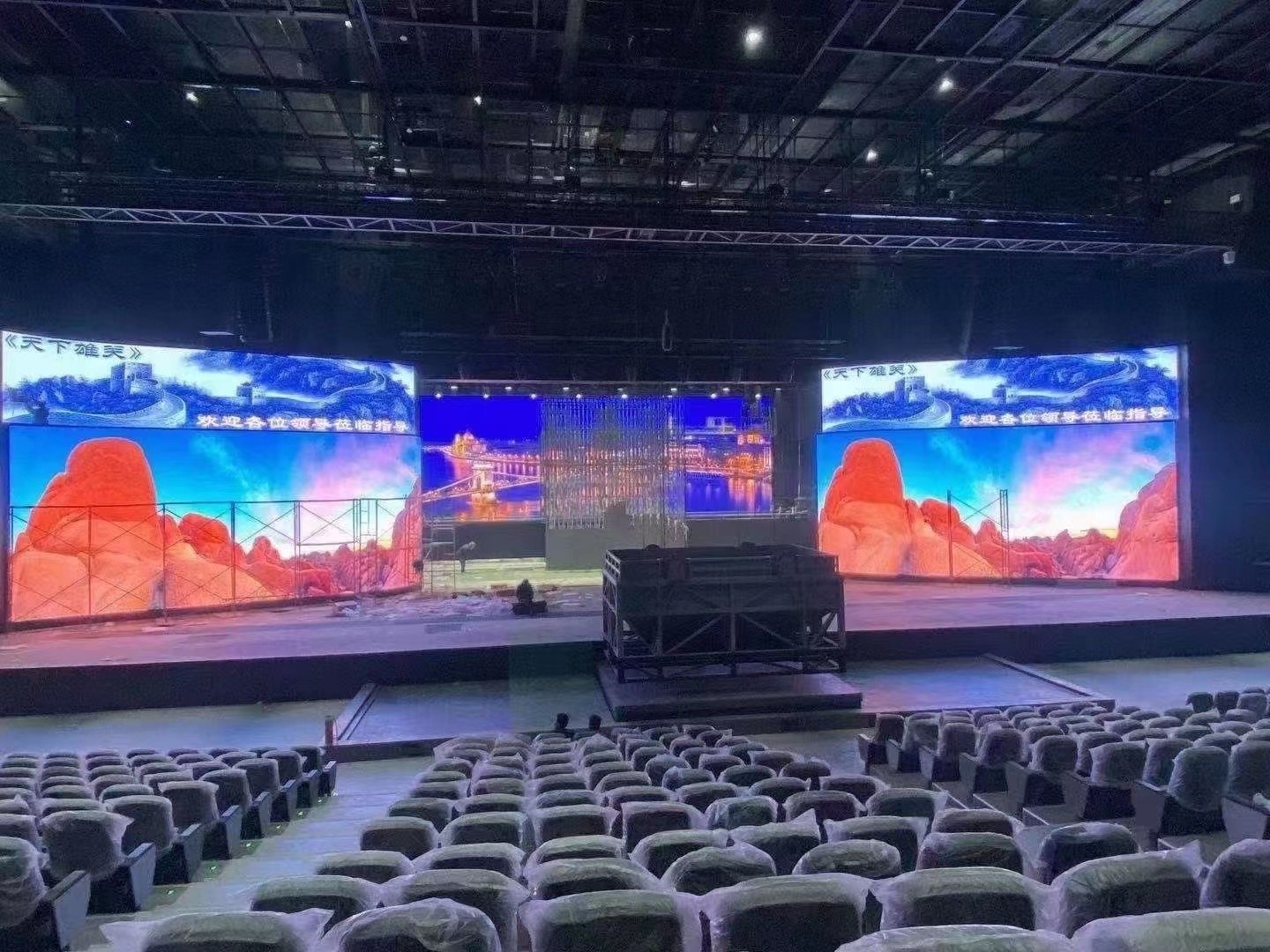 P2 Full Color Indoor Full Color Die-Cast Aluminum Chassis Rental LED Monitor