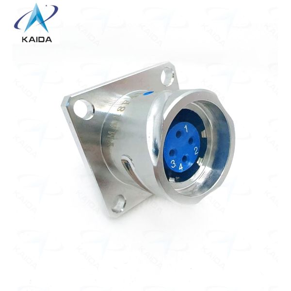 4 Contacts Circular Electrical Connector -55C To 175C Ideal for Extreme Temperatures.YMA18F4K1D40