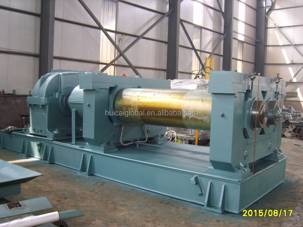 Open Mill for Rubber Compound Mixing on Two Rolls Customer's Specification
