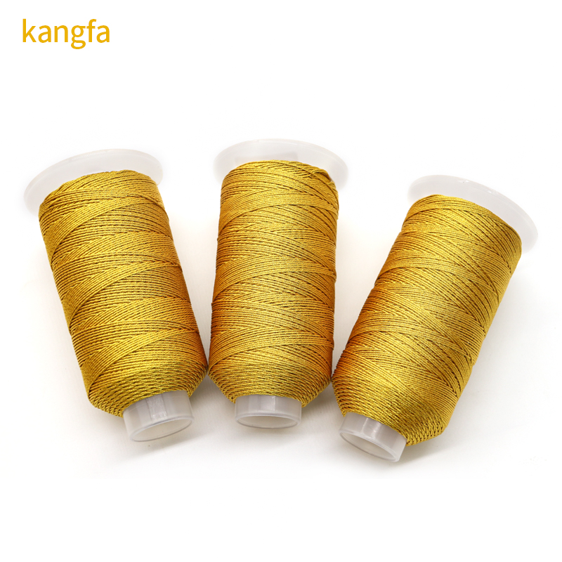 DIY Metallic Yarn Don't Miss Out on Our High Tenacity Gold Silk Embroidery Thread
