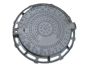Quality Road / Hard Shoulders Ductile Iron Manhole Cover , E600 D400 Manhole Cover wholesale