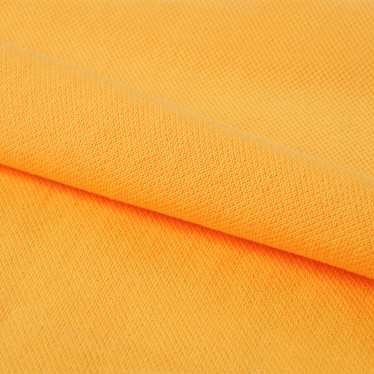 Wrinkle Resistant Cotton Pique Fabric Customized 40S Y-4123 Smooth Texture