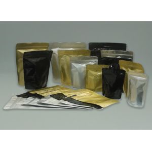 Moisture Proof Plastic Pouch Packaging Heat Seal Laminating Eco - friendly