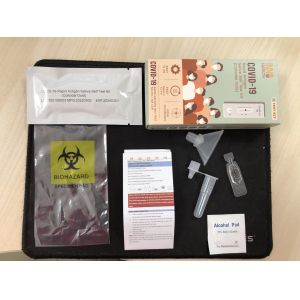Quality 25pcs Saliva COVID-19 Test 15Mins COVID19 Rapid Test Kit wholesale