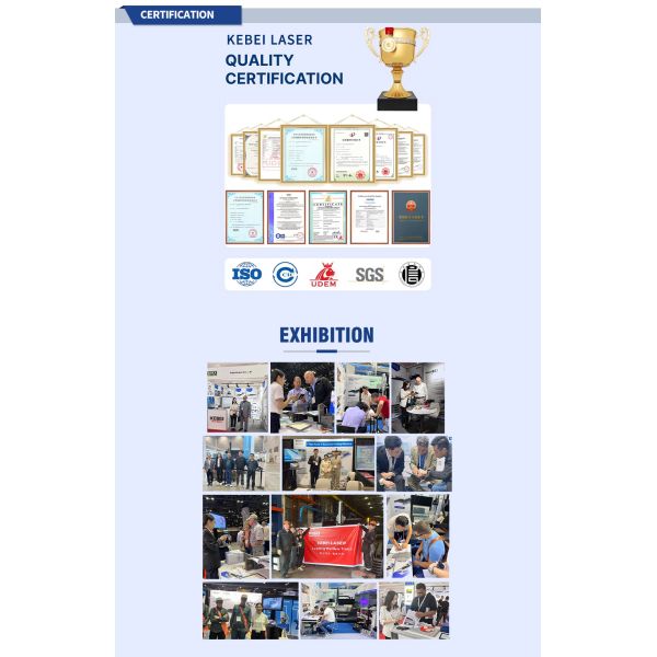 3D Five-axis Laser Cutting Machine KWZ3015 with Floating Axis Range ±12.5mm