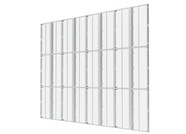 Cheap Indoor Transparent LED Display Screen 1000X1000mm 500X1000mm for sale