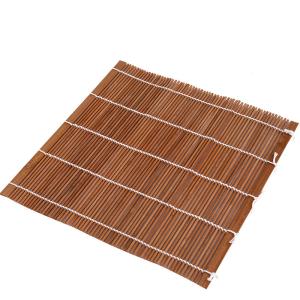 Quality FDA Carbonized Bamboo Sushi Roll Mat Handmade Sushi Tools wholesale