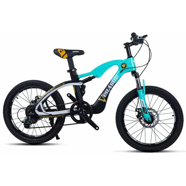 Children Sports Magnesium Alloy Bike With Training Wheels MAG OEM Bicycle For Kids 3-8 Year Soft Tail Frame 20"