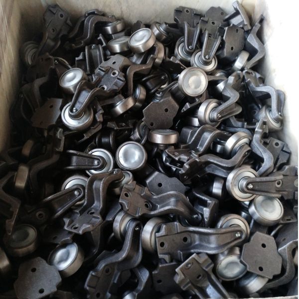 X348 X458 X678 Overhead Conveyor Trolleys Alloy Steel High Strength