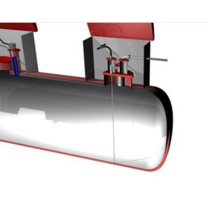 IP67 Overfill Prevention Rs232 Fuel Tank Level Sensor