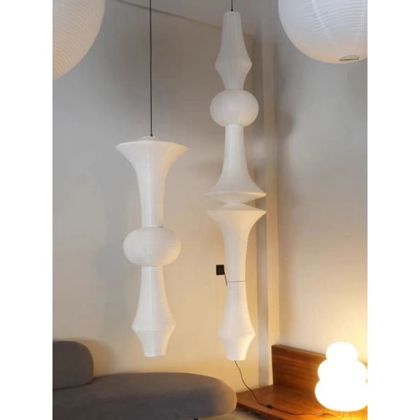 Modern Designer Handmade Paper Lamps Minimalist Pendant Lights for Living Room Bedroom Cafe lighting(WH-AP-562)