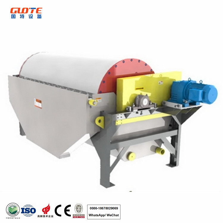 Convenient Wet Type Roller Magnetic Separator Efficiently Separates Tailing Iron Ore