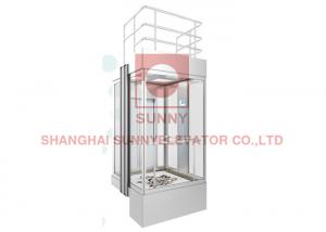 Quality CE 3500lbs Exterior Panoramic Commercial Glass Elevators Lift wholesale