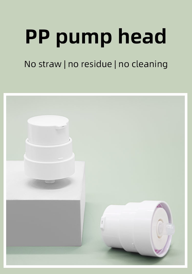 Reusable Airless Pump Bottles For Creams Lotions Refillable System 30ml 50ml