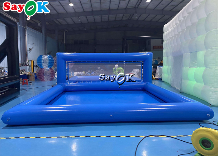 Giant Inflatable Pool Toys Adult Interactive Inflatable Water Volleyball Court Airtight Multifunctional Floating Game