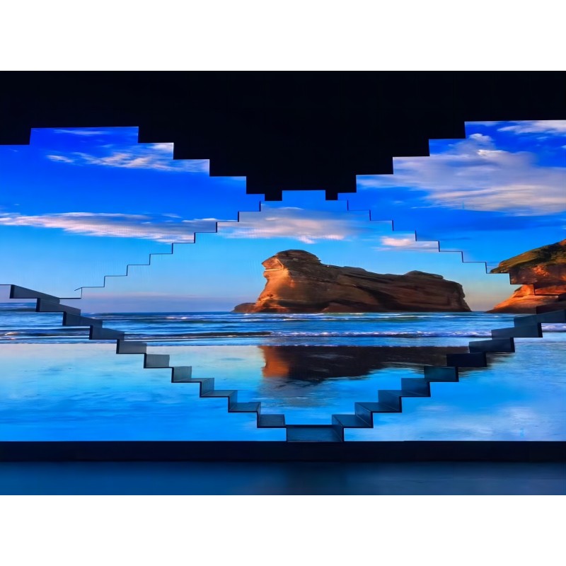 600X337.5m COB LED Screen Panel Display P1.2mm Impact Resistant