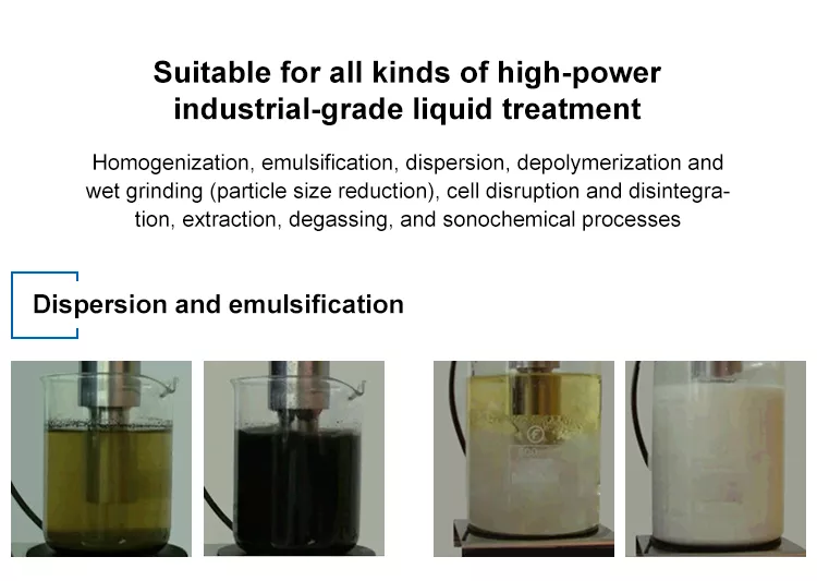 20KHZ 2000W Sonicator Vibration Ultrasonic Cleaning Titanium Alloy Vibration Rods