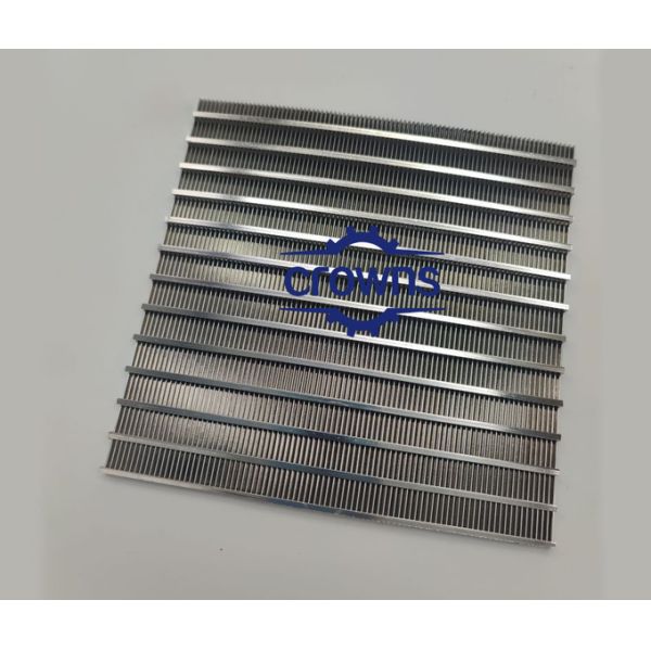 100 200 Micron Stainless Steel Wedge Wire Screen Aquaculture Drum Screen Filter For Koi Pond