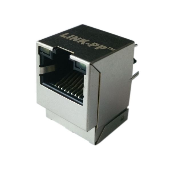 Quality LPJD5153BHNL Vertical RJ45 Jack, Power Over Fast Ethernet 10/100Mbps wholesale