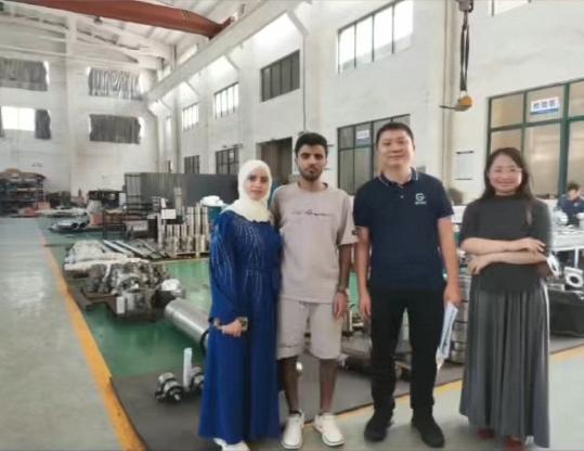 Heavy Oiled Hydraulic Cylinder Barrel Q355B Q355D Material