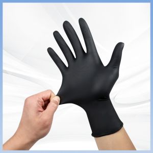 Quality Durable Disposable Nitrile Dental Exam Gloves Multi Purpose Antibacterial wholesale
