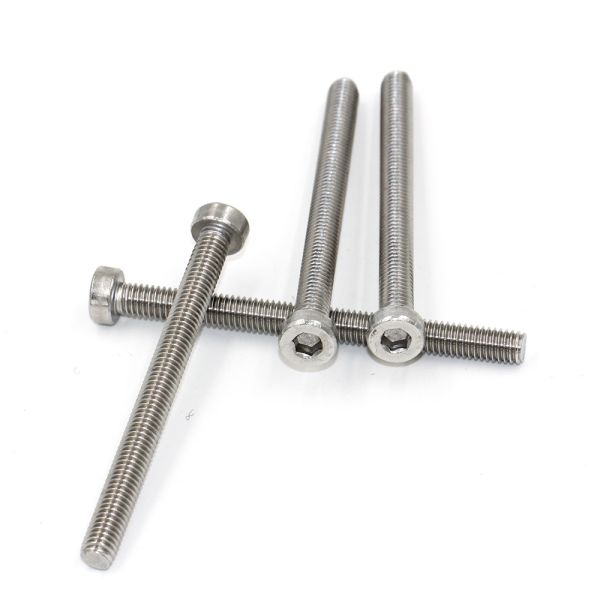 Stainless Steel Thin Cylindrical Head Hexagon Socket Cap Screws DIN Standard