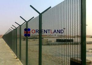 China PVC Powder Coated, Wire Mesh Security Fencing 3 X 0.5 X 8 Gauge on sale