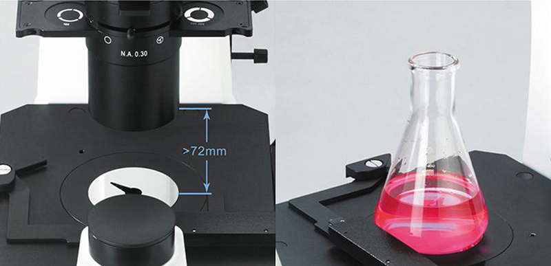 OPTO-EDU A16.2614-UL China Supplier High Brightness Inverted Ultra LED Fluorescent Microscope Price