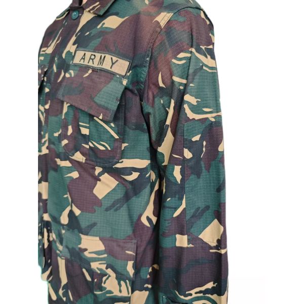 Tactical BDU Military Uniform Field Uniform Poly Cotton Blend Digital Camouflage Uniform