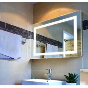 Quality modern fashion square bathroom mirror wholesale