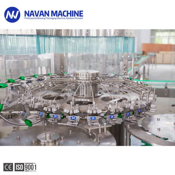 10000BPH Automatic Drinking Water PET Bottled Filling 3 In 1 Machine