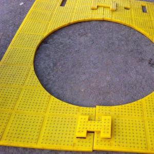 Quality Anti Slip Drilling Rig Accessories Floor Mats Wear resistant 2000mm Length wholesale