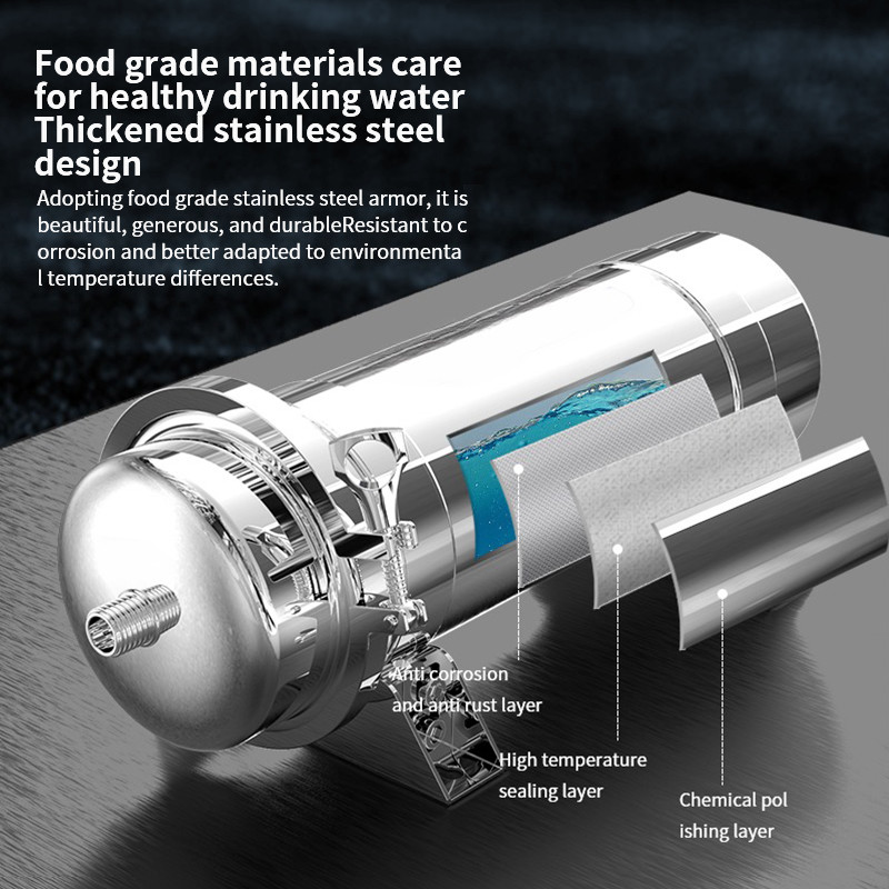 304 Stainless Steel Ultrafiltration Whole House Water Purifier 1000L-10000L