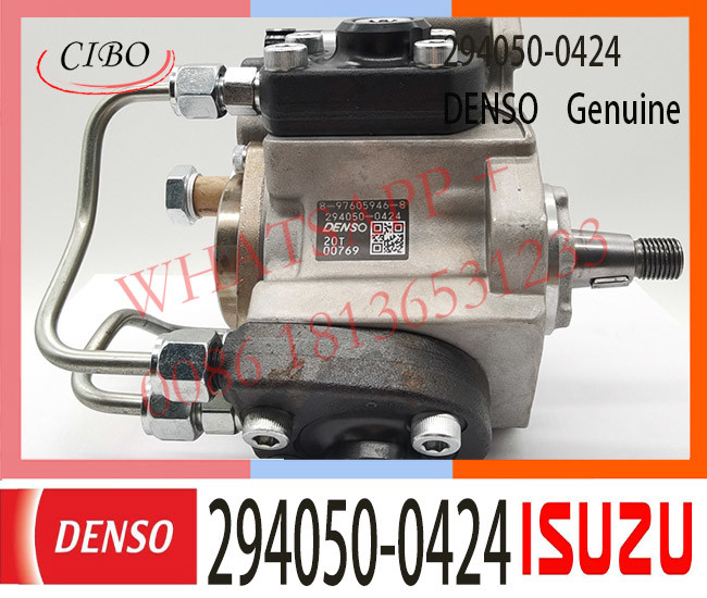 294050-0424 DENSO Diesel Engine Fuel HP4 pump 294050-0424 8-97605946-8 For ISUZU