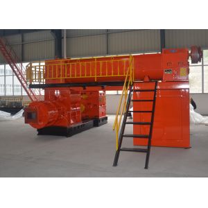 Red Clay Automatic Soil Brick Making Machine Tunnel Kiln Project