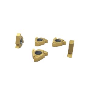 16ERAG60 Carbide Machining Inserts , PVD Coating Metal Cutting Inserts