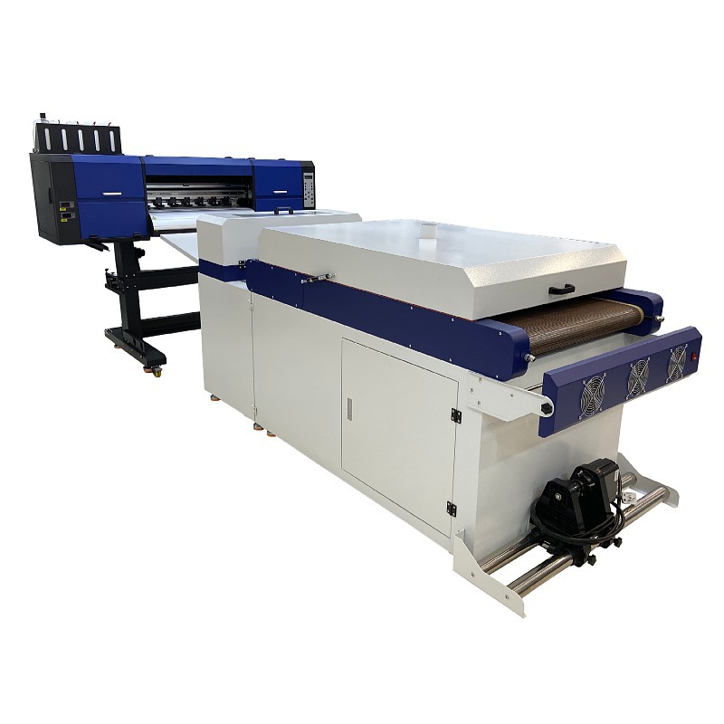 Customization 60cm DTF Printer XP600 Double Heads Direct to Film Oven Inkjet Machine