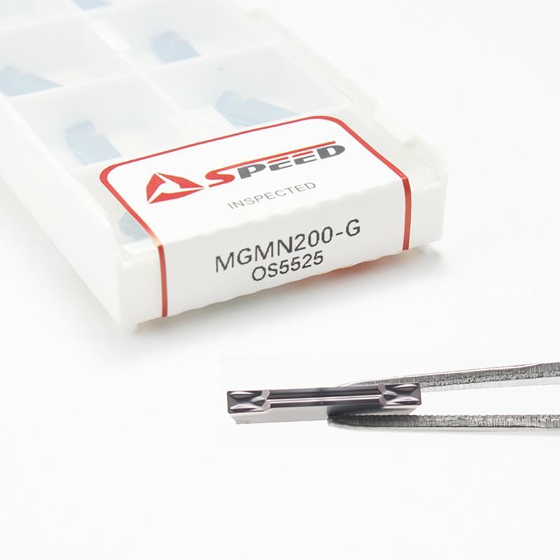 MGMN Tungsten Carbide Grooving Inserts in Sizes MGMN200 300 400 500