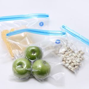 China Eco Friendly Vacuum Plastic Bag For Food , Nylon Vacuum Sealer  Bag on sale