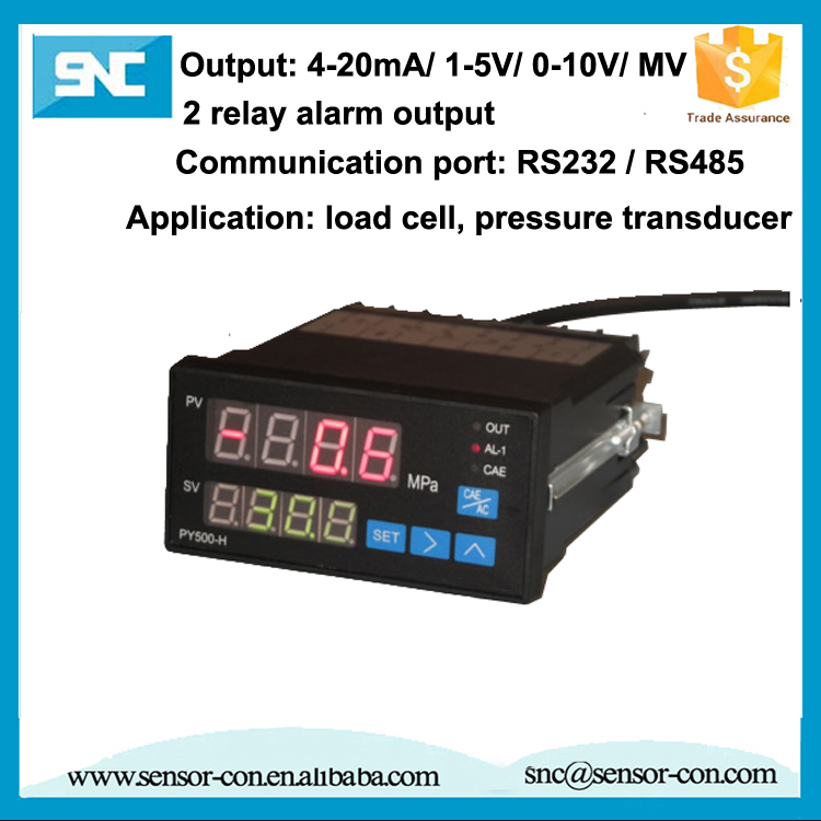 Weight transmitter 0-5v 0-10v 4-20mA output load cell amplifier
