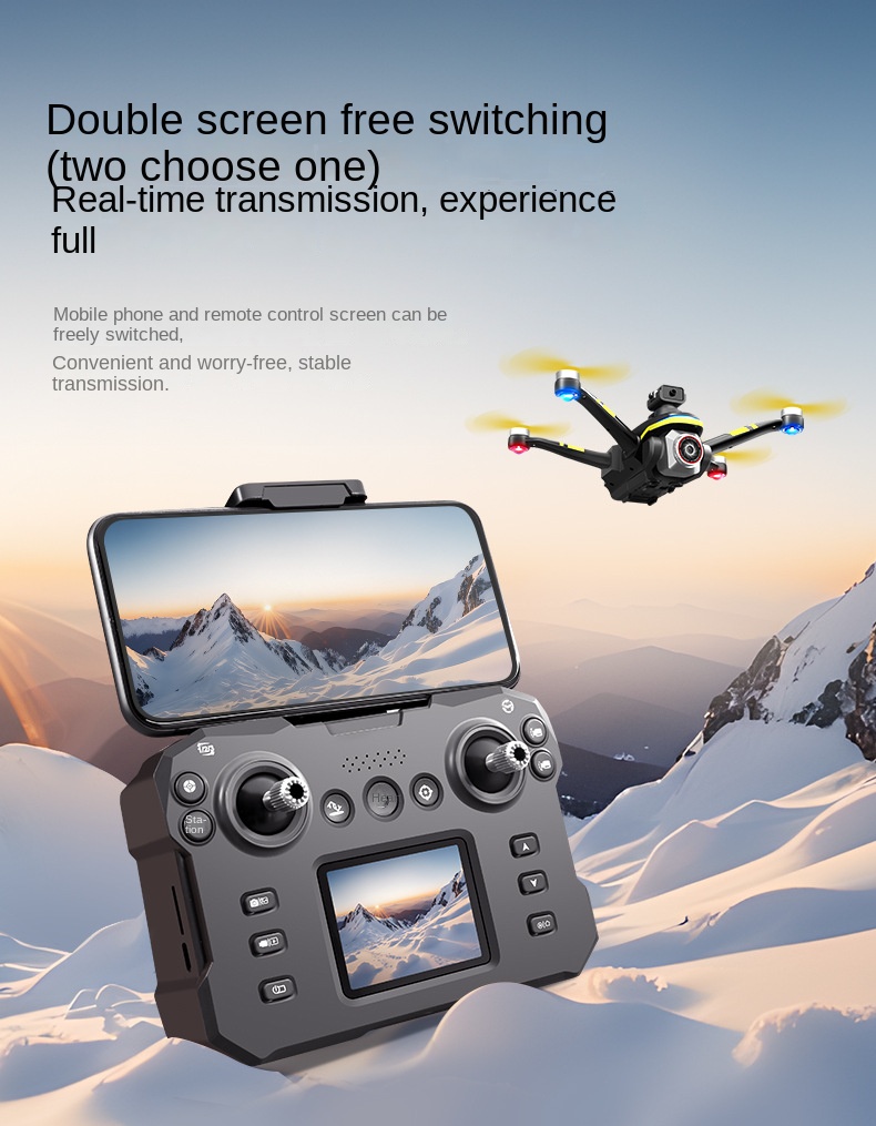 Foldable K15 Max HD 4K 8K Brushless PFV Drone With Remote Control LED Screen Camera Drone Beginner Professional Uav