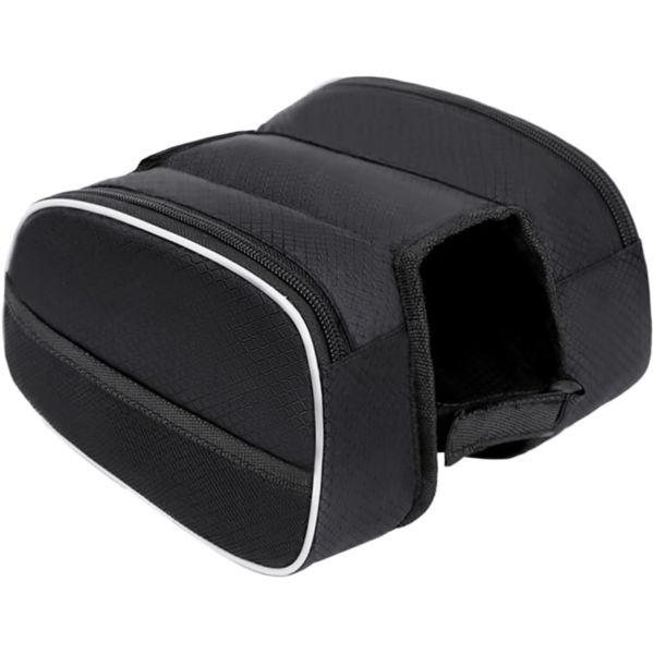 Bike Phone Front Frame Bag Waterproof Bicycle Handlebar Bag With Touch Screen Cell Phone Case Holder Cycling Storage