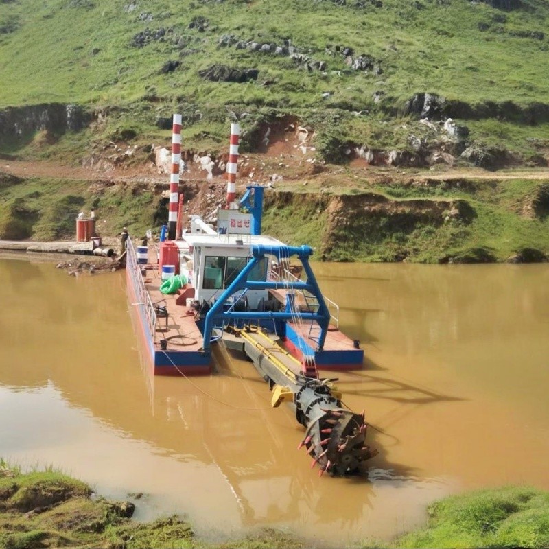 Sand Dredging 16 Inch Cutter Suction Dredger With High Efficiency