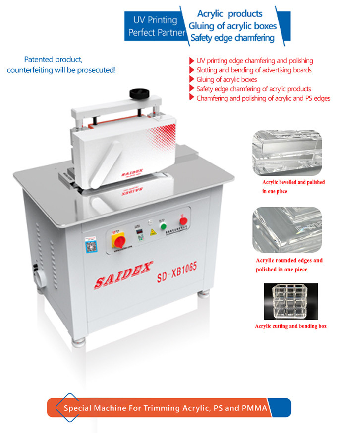 2.5kW PMMA High Speed Acrylic Edge Polisher Grinder