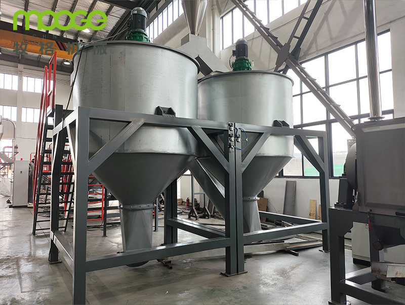 Plastic Washing Line PET Recycling Machine Shredder Crushing Machine